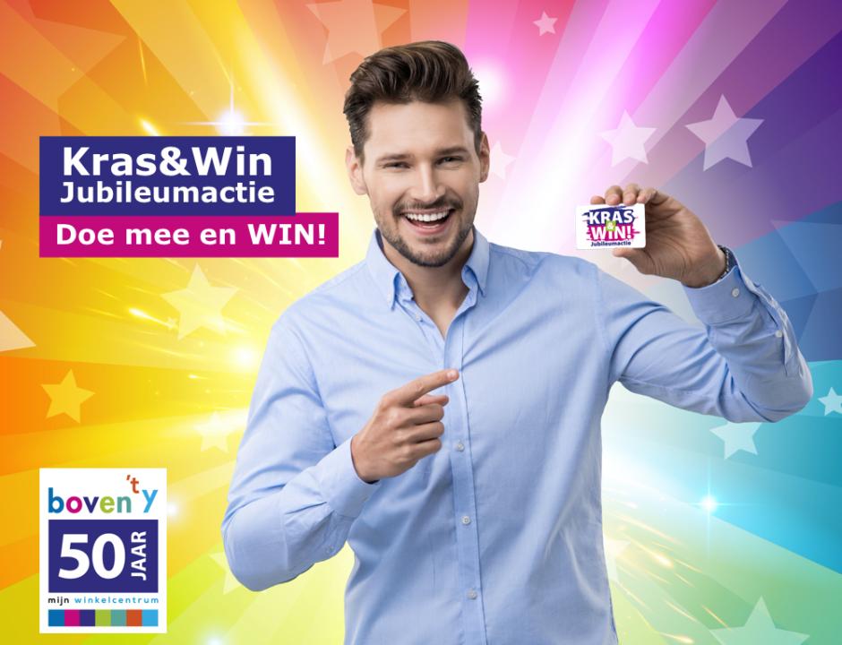 Kras & Win! Jubileumactie Winkelcentrum Boven 't Y